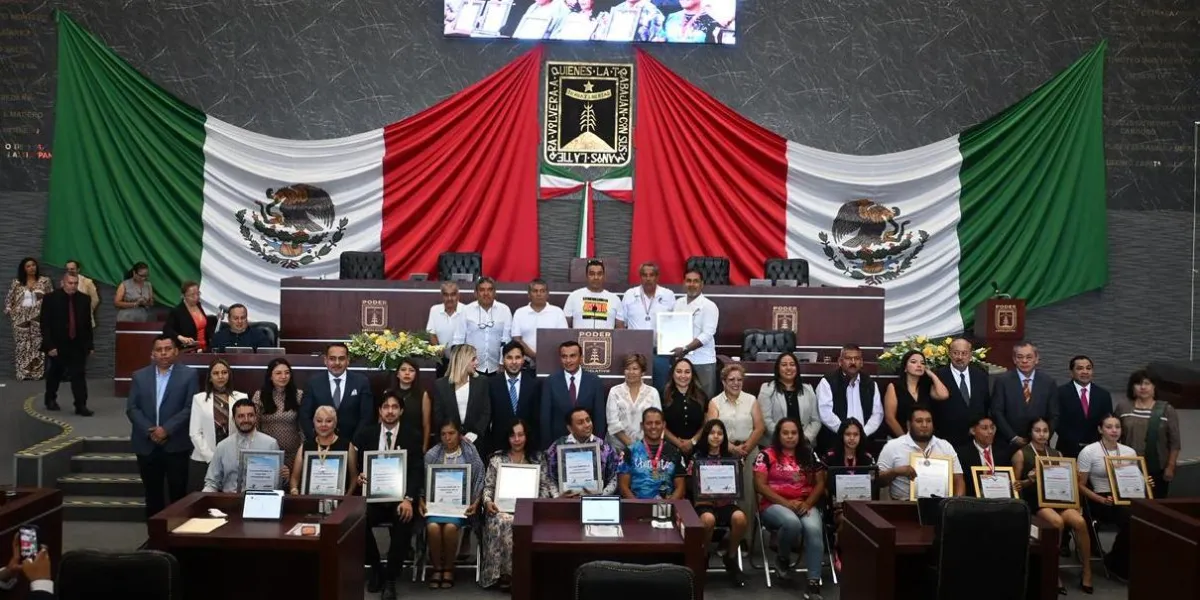 Congreso de Morelos entrega reconocimientos al Mérito al Deporte y Cultura Física 2026