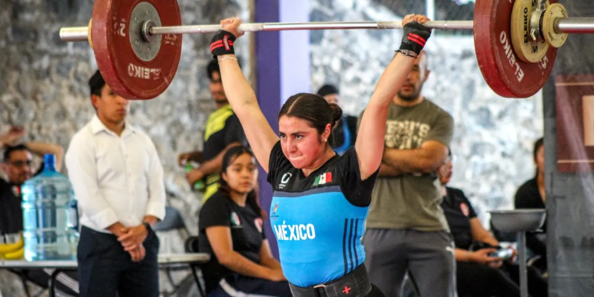 Mildred Hinojosa se prepara para su última Olimpiada Nacional Conade en halterofilia
