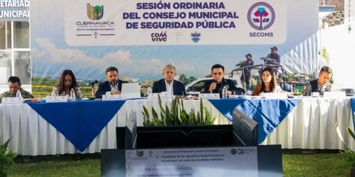 Cuernavaca refuerza estrategia de seguridad con operativos y participación ciudadana
