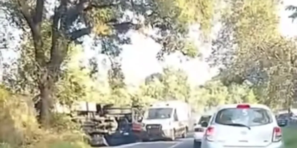 volcadura carretera