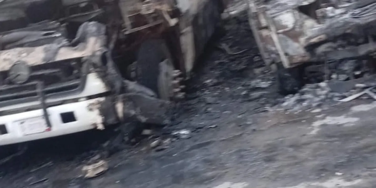 incendio en base ruta 20