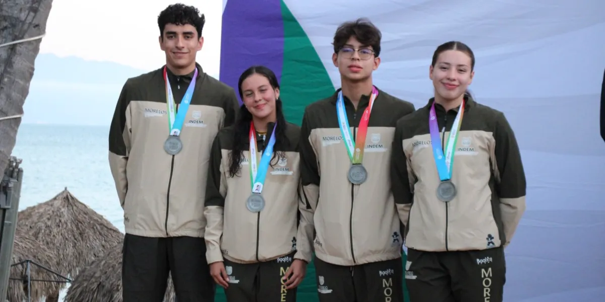 Morelos gana plata y bronce en aguas abiertas de la Olimpiada Nacional Conade 2026