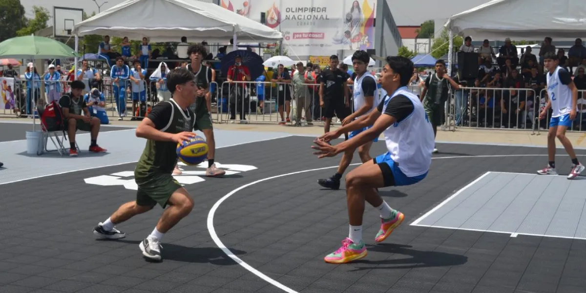 Básquetbol 3x3 de Morelos concluye participación en Olimpiada Nacional Conade 2026