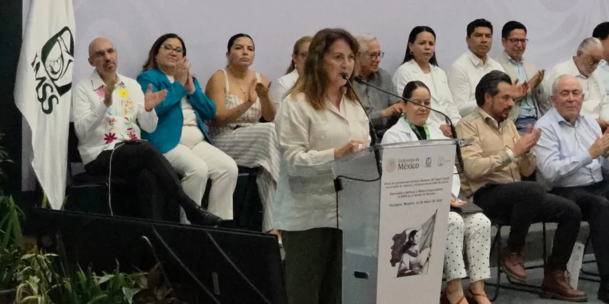MGS firma convenio IMSS