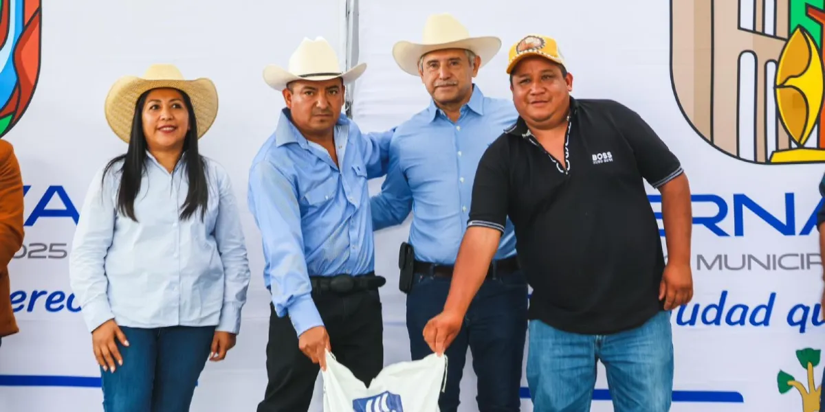 Ayuntamiento de Cuernavaca entrega apoyos del FAEFOM 2026 a productores de aguacate en Buenavista del Monte