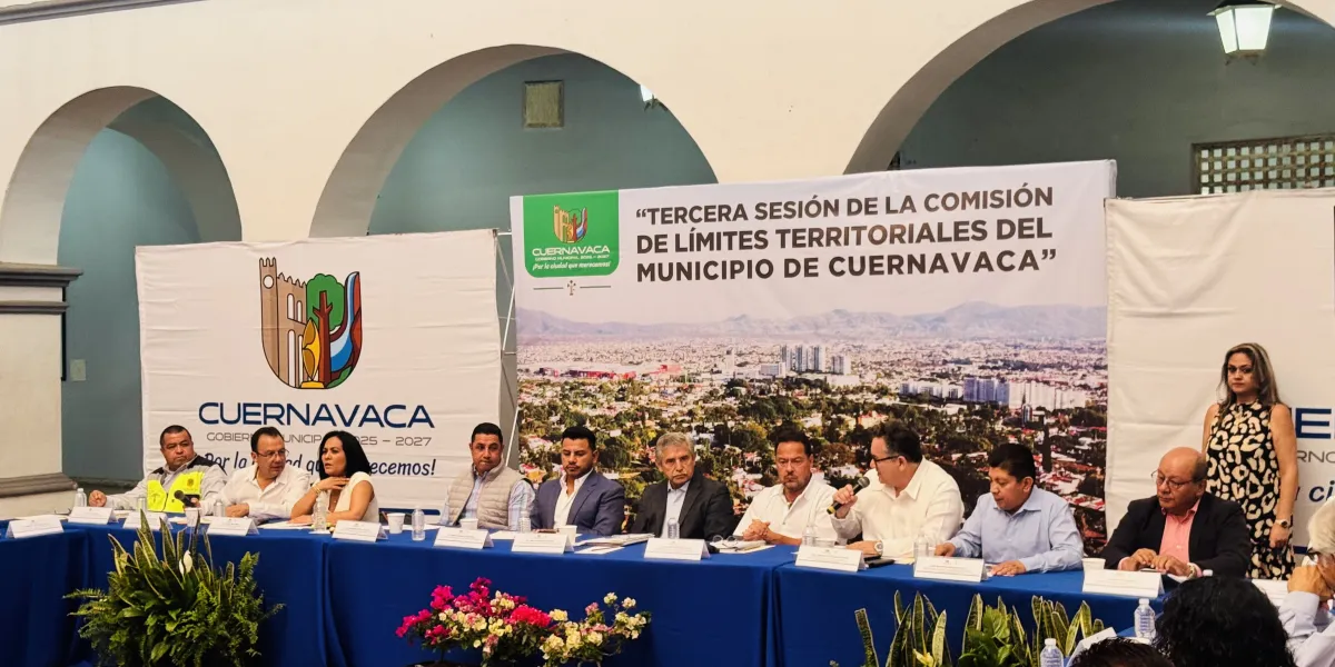 El Ayuntamiento de Cuernavaca realizó la Tercera Sesión de la Comisión de Límites Territoriales para avanzar en acuerdos con municipios vecinos y brindar certeza jurídica a habitantes.