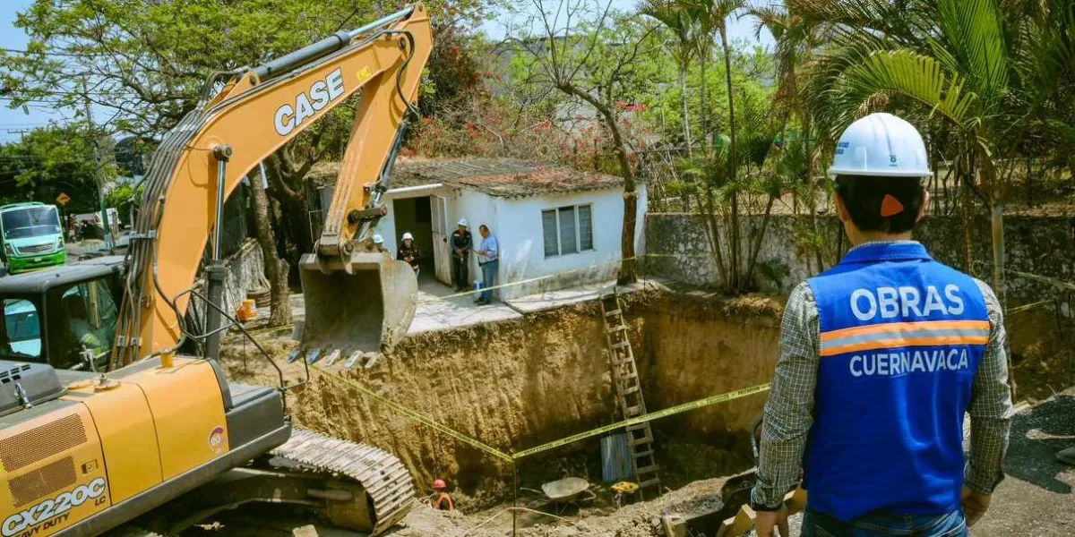Cuernavaca construye dos nuevos tanques elevados para mejorar suministro de agua