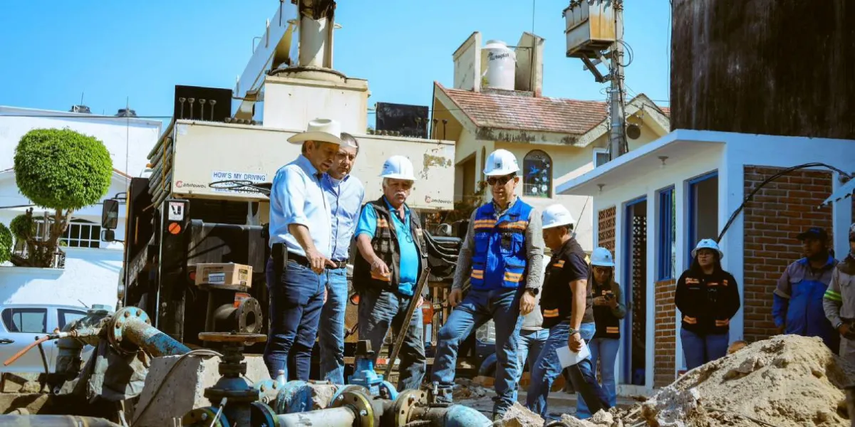 Cuernavaca concluye tanque elevado en Rinconada Palmira para mejorar suministro de agua