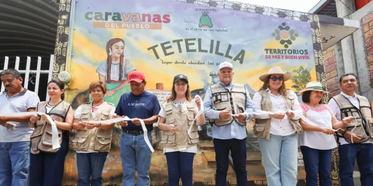 Caravanas del Pueblo llegan a Tetelilla con servicios gratuitos y atención comunitaria