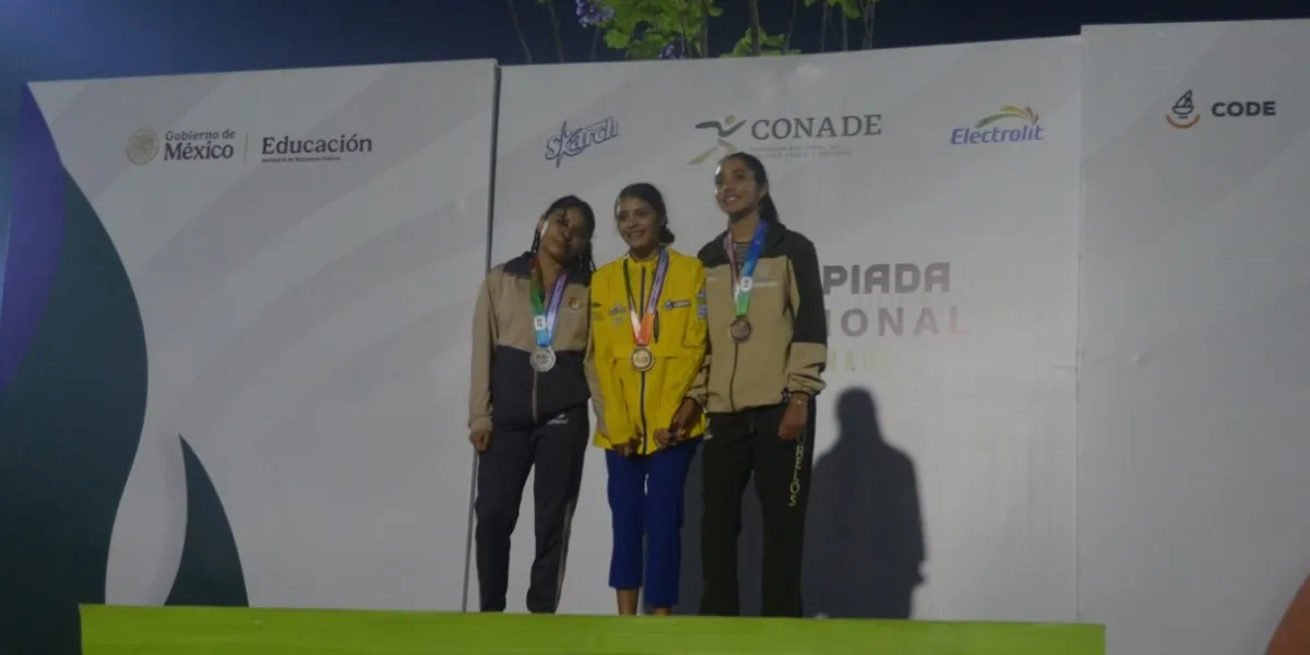Zureth Martínez gana primera medalla para Morelos en atletismo de la Olimpiada Nacional Conade 2026