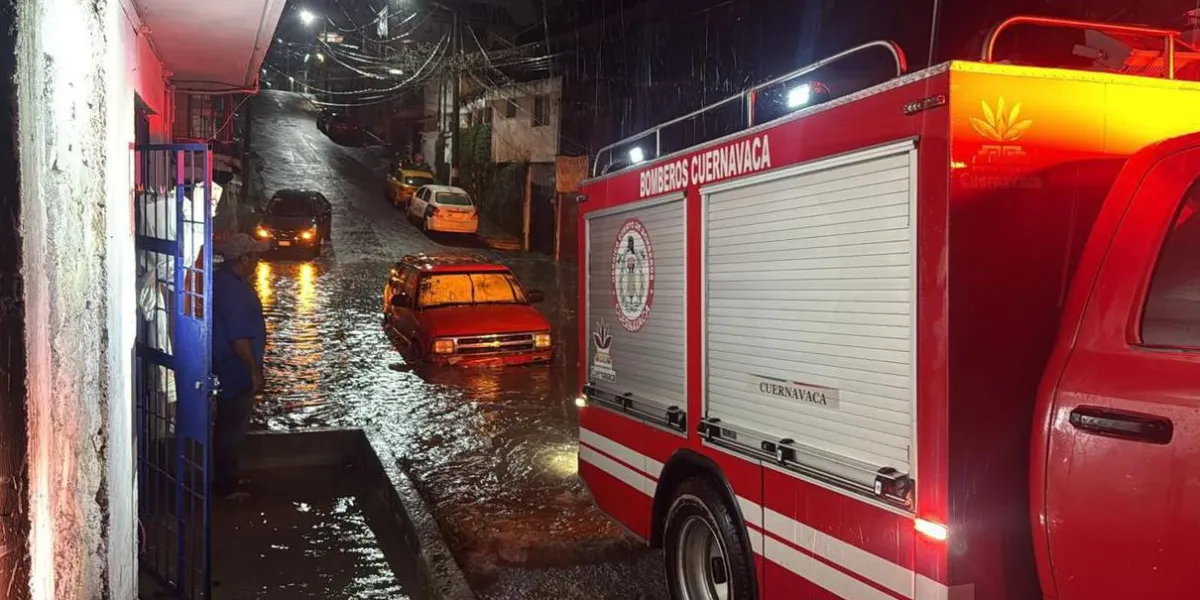 Tormentas provocan inundaciones y daños en ocho municipios de Morelos