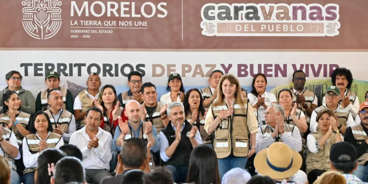 Caravanas del Pueblo llegan a Atlatlahucan con servicios gratuitos y atención comunitaria
