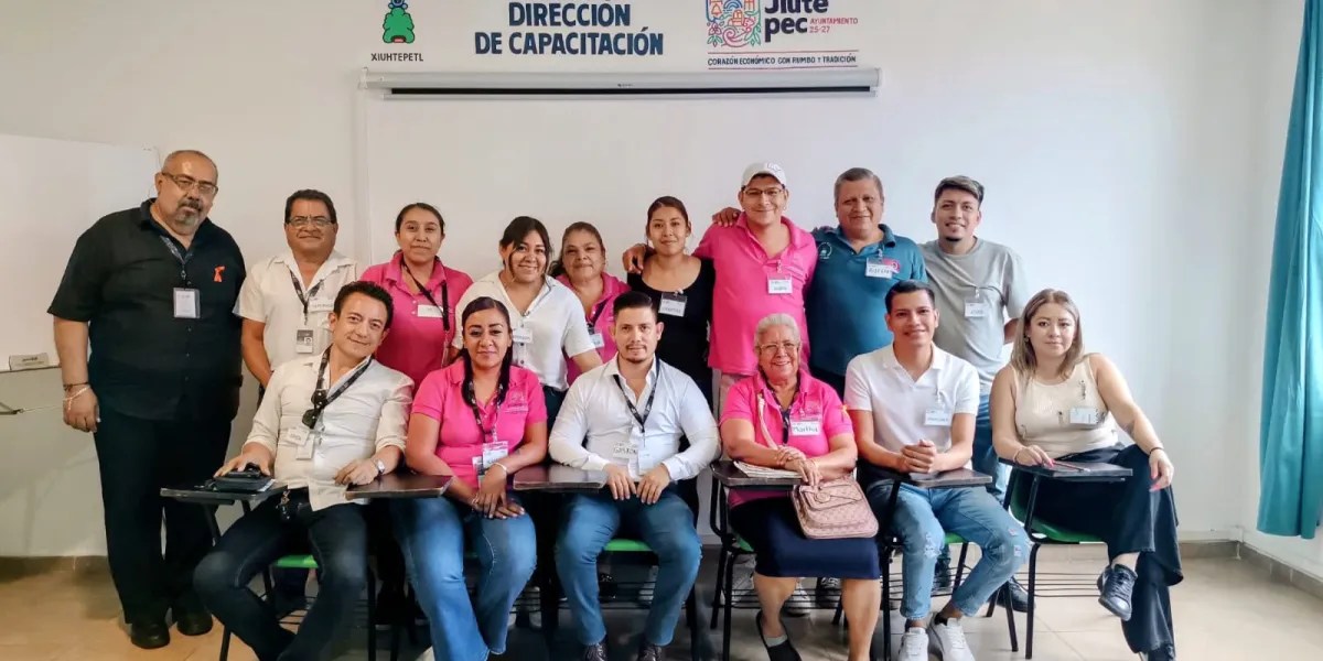 Jiutepec capacitó a cerca de 800 trabajadores municipales durante el primer semestre de 2026 para fortalecer el servicio público y mejorar la atención ciudadana.