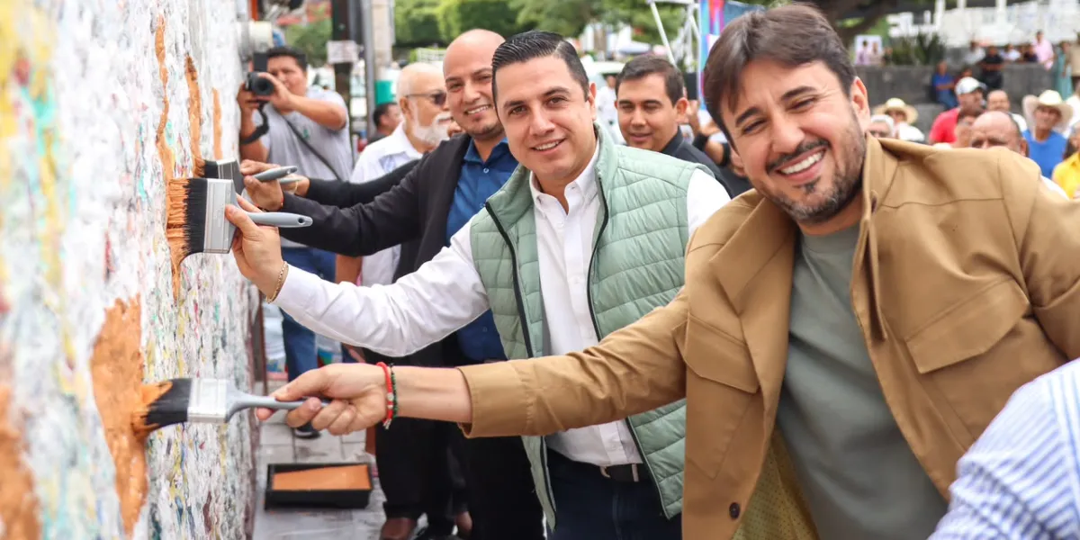 Jiutepec inicia “Rutas Mágicas de Color” para intervenir 150 fachadas en cuatro poblados y fortalecer la imagen urbana y el turismo.