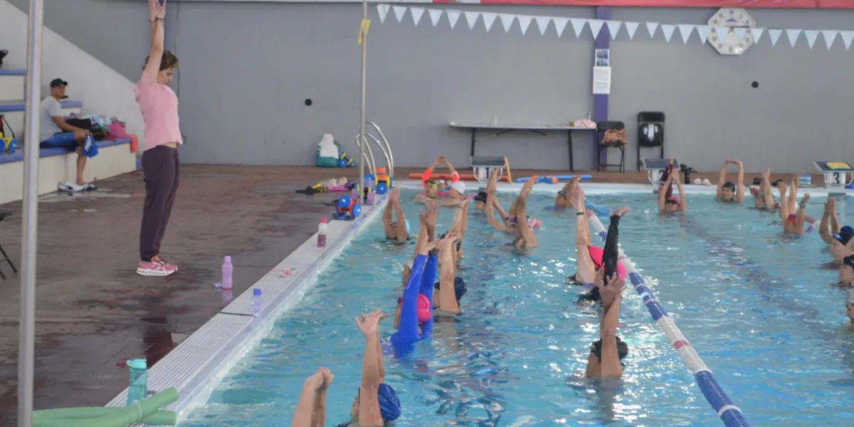 Aquafitness en la Unidad Deportiva Centenario: ejercicio para todas las edades