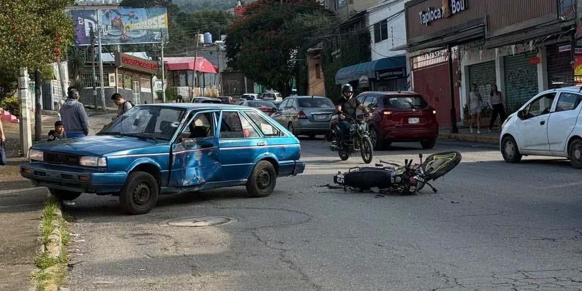 Accidente vial en Cuernavaca