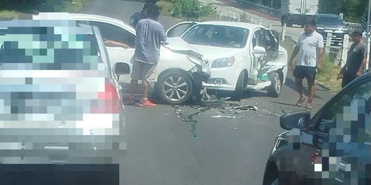 Accidente vial en Puente de Ixtla
