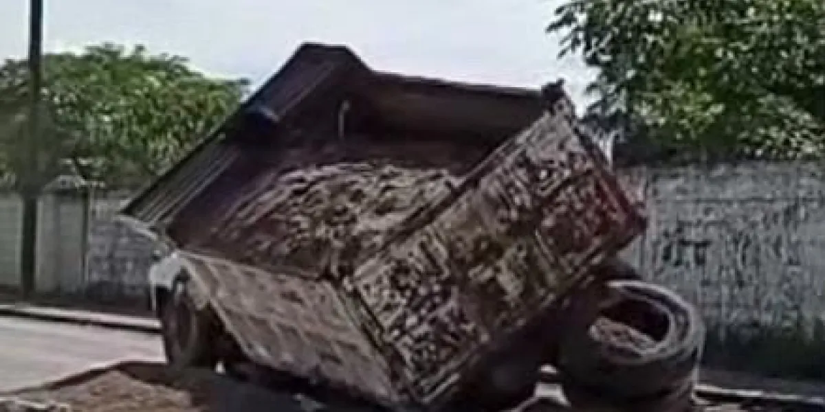 Accidente vial en Zacatepec