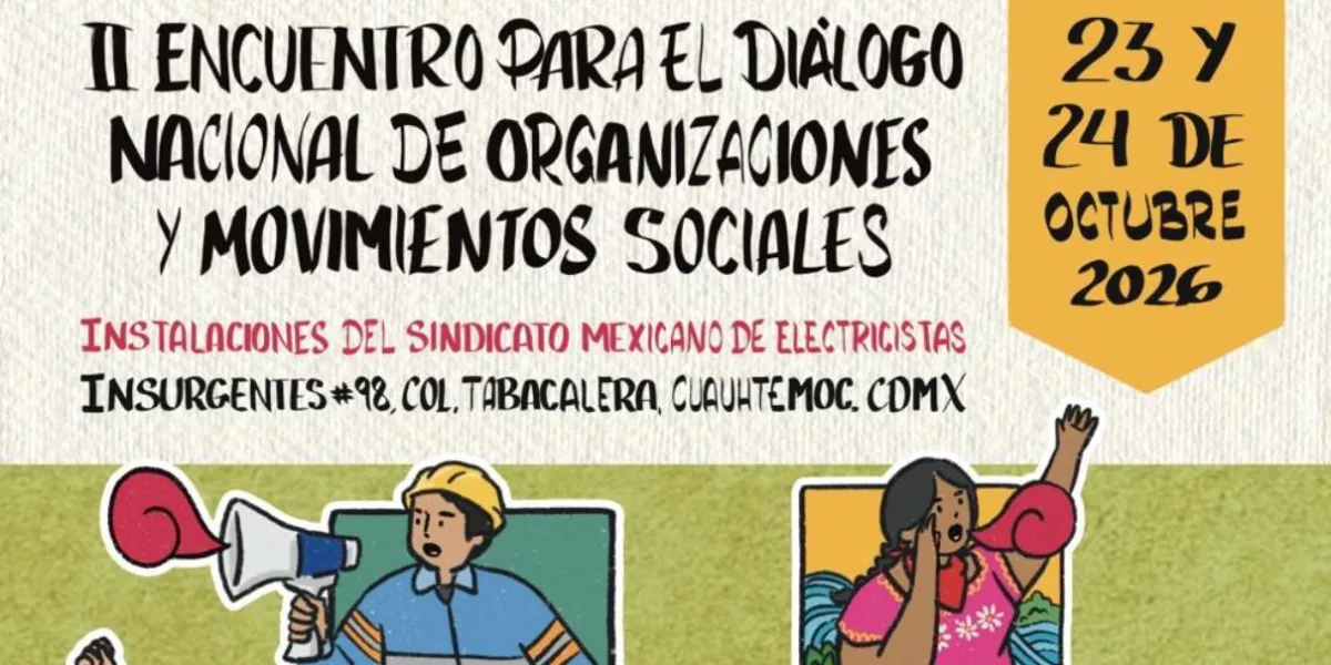 Contra la represión y rumbo al Segundo Encuentro nacional de movimientos sociales. 