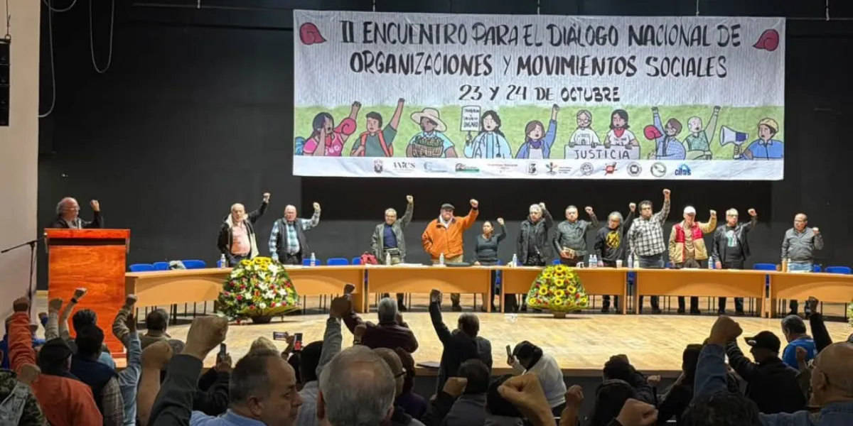 Se realizó el 2o Encuentro Nacional de Movimientos Sociales.