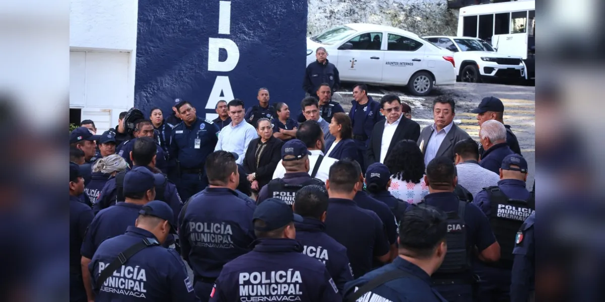 Policía municipal de Cuernavaca a la espera de aumento salarial 