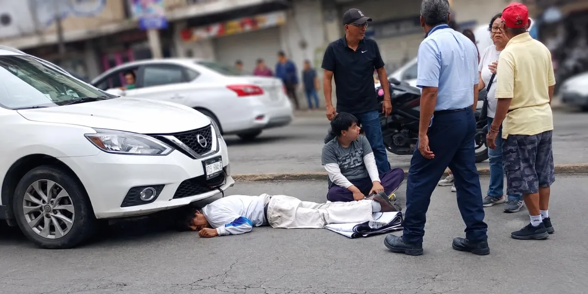 Accidente vial en Cuernavaca