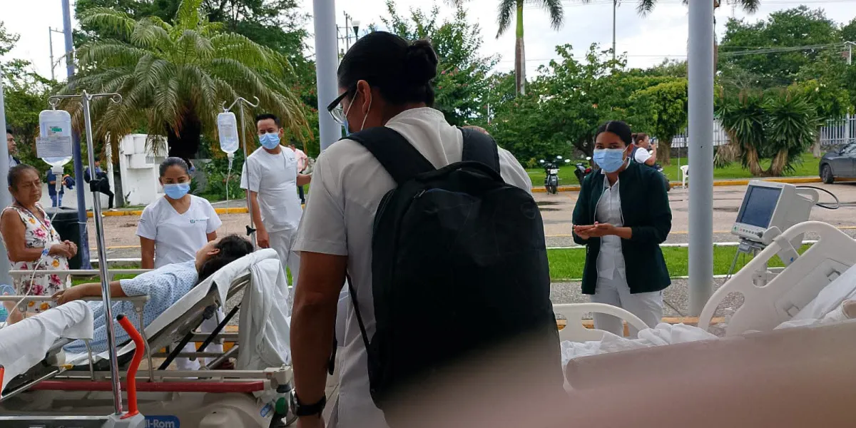 Fuga de gas provoca evacuación en hospital municipal 