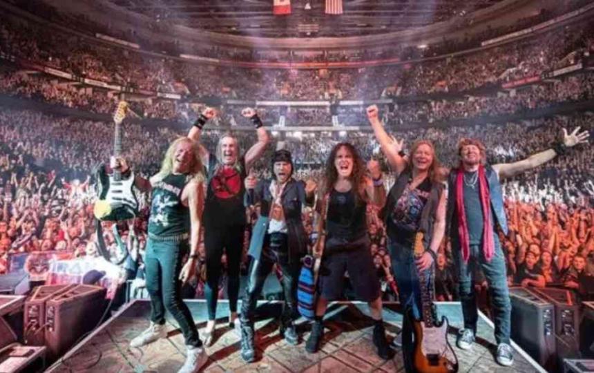 Fans de Iron Maiden vibraron con metal puro