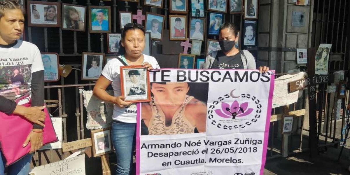 Piden justicia para joven desaparecido en Cuautla. 