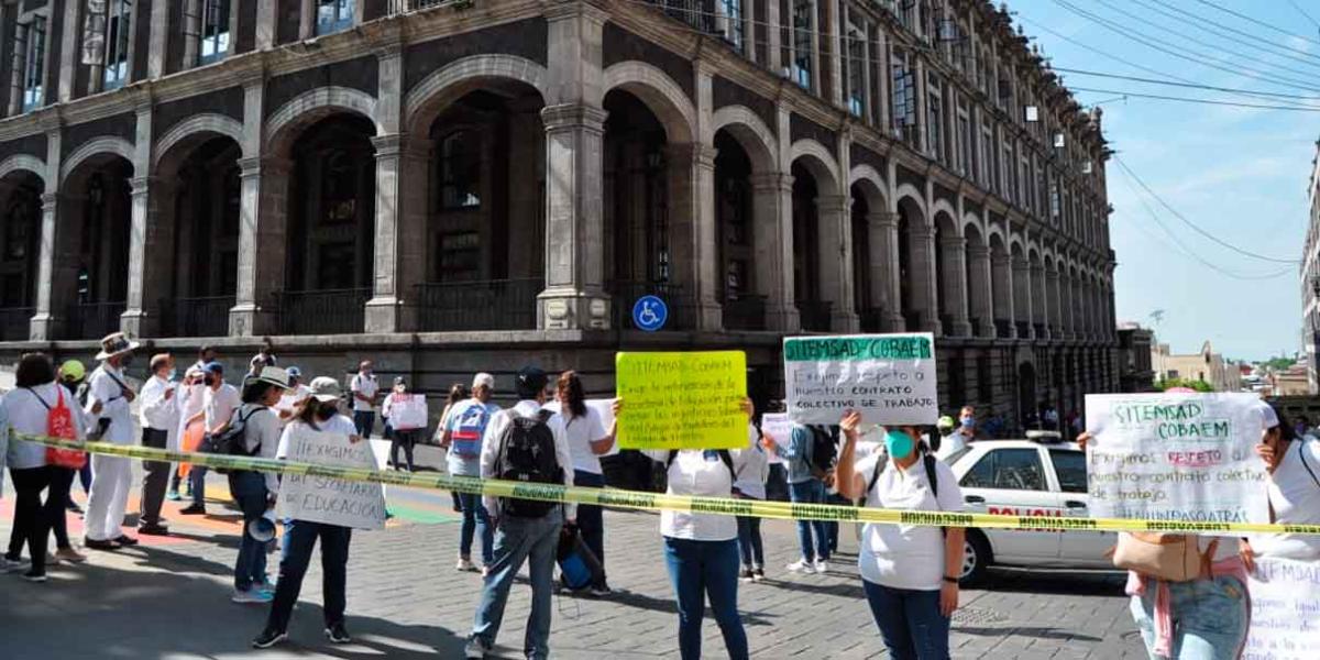 Denuncia SITEMSAD-COBAEM injusticias y actos de discriminación a sus agremiados