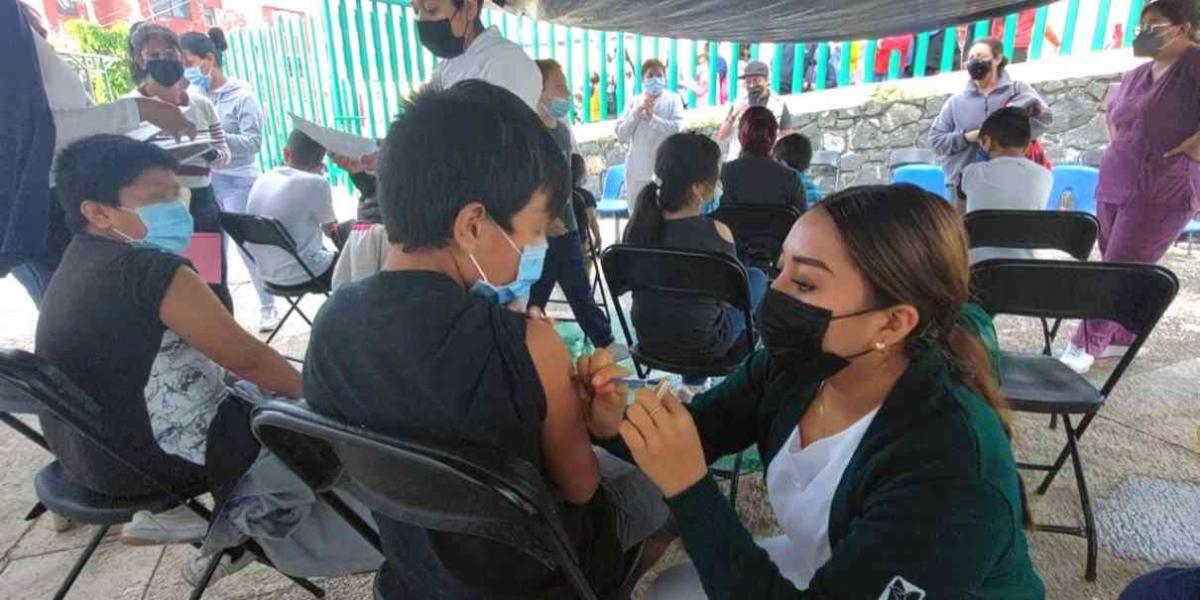 Arranca vacunación de niñas y niños de Jiutepec