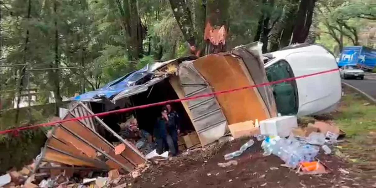 VIDEO. En la México-Cuernavaca aplica rapiña de víveres para damnificados de Otis