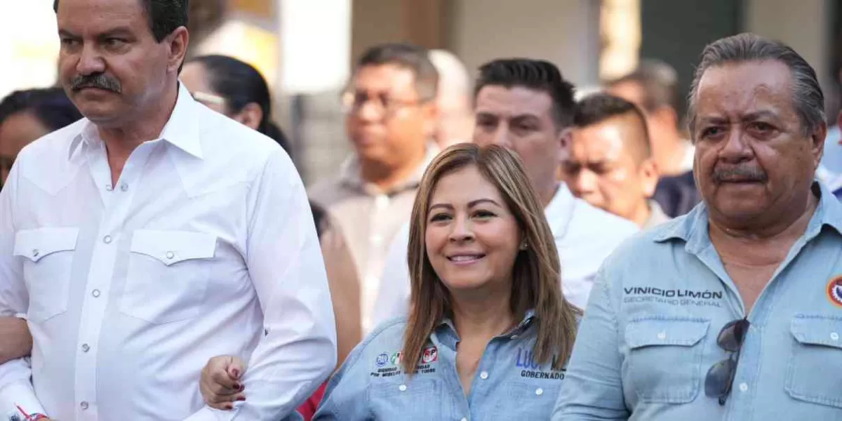 Encabeza Lucy Meza, marcha del Día del Trabajo junto con el liderazgo de la CTM