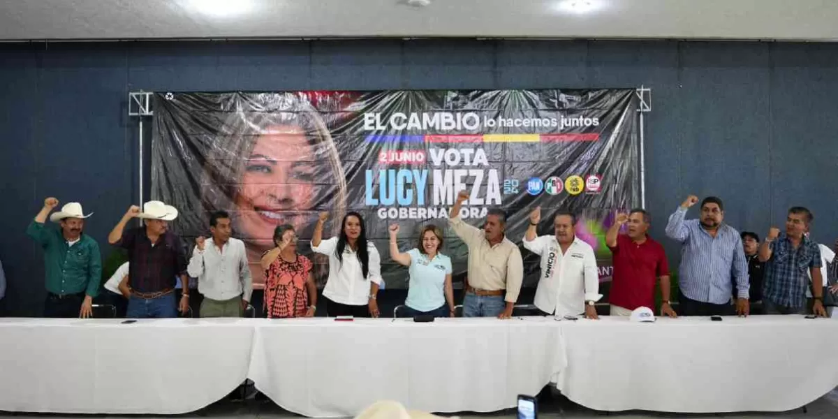 Lucy Meza promete rescatar por fin al campo del abandono y la inseguridad