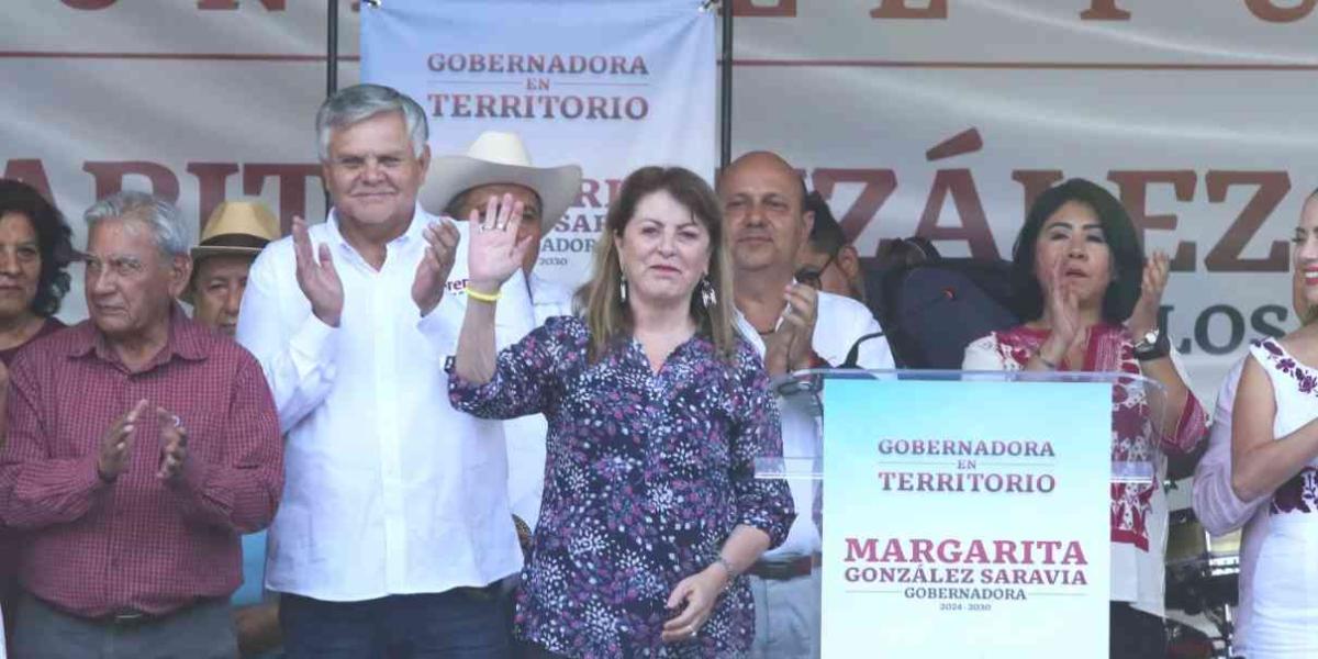 Conminando a la reconciliación, celebra Margarita González Saravia su triunfo
