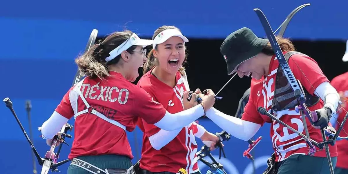 México gana el bronce en Tiro con arco por equipos femenil
