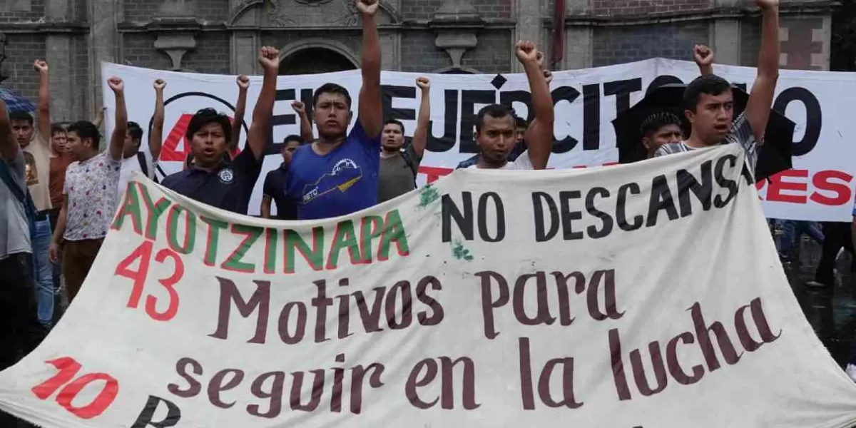 No están solos en la lucha por verdad y justicia para los 43 de Ayotzinapa