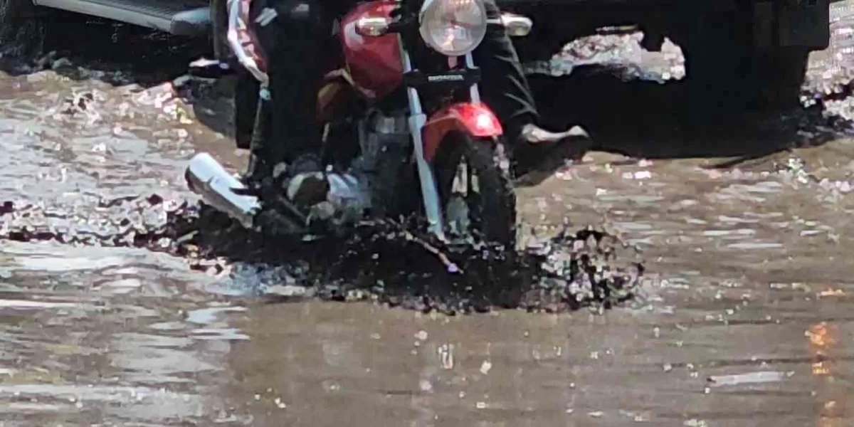 Intensas lluvias afectan vado de Agua Hedionda en Cuautla