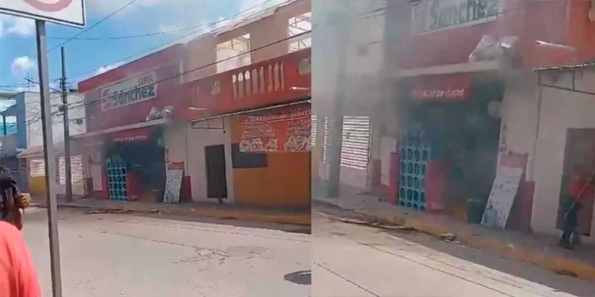 VIDEOS. En Villahermosa, se reportan más incendios de abarroteras