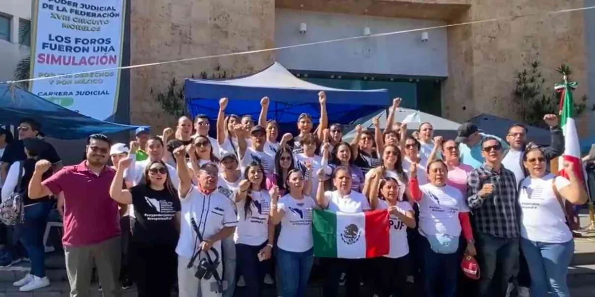 Mayoría de trabajadores del PJF vota por seguir en el paro; los de Morelos lo definirán hasta hoy