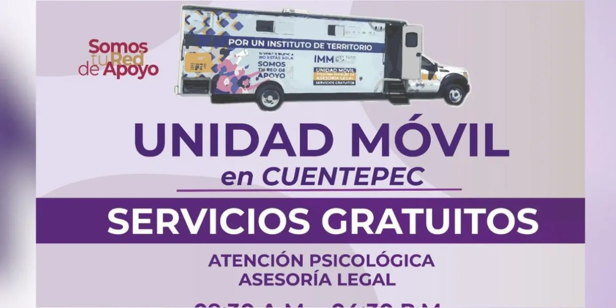 Unidad Móvil llega a  la Ayudantía de Cuentepec, Temixco