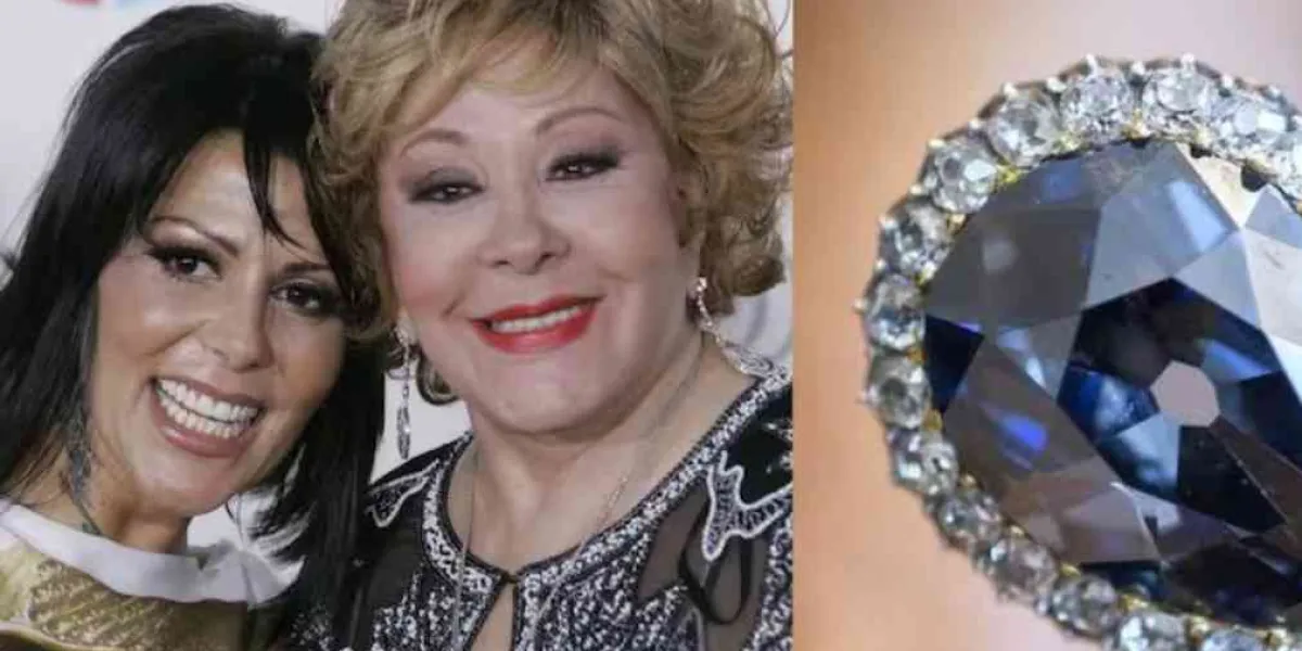 La Guzmán convirtió las cenizas de su madre Silvia Pinal en anillo de diamante