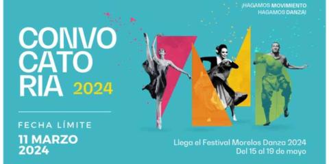 Festival Morelos Danza mantiene abierta su convocatoria