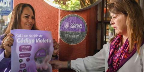 Arranca el programa Código Violeta, por la seguridad de las mujeres: MGS