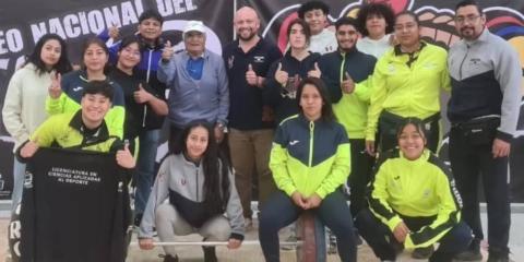 Destacan pesistas en torneo nacional