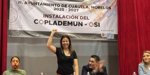 La Instalación del COPLADEMUN del Ayuntamiento de Cuautla, estvo encabezada por el alcalde Jesús Corona Damián, su cabildo, funcionarios municipales, y la Diputada Federal Cindy Winkler.