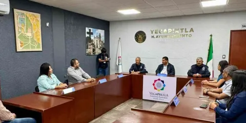 En Yecapixtla, presentan autoridades a nuevo titular de Seguridad Pública 