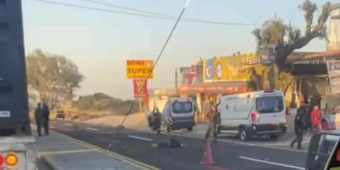 Dos personas sin vida, resultado de accidente automovilístico en carretera federal México-Cuautla 