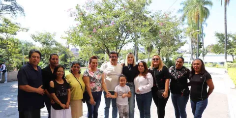 Encabeza diputada Andrea Gordillo convivio con habitantes del Distrito II de Cuernavaca
