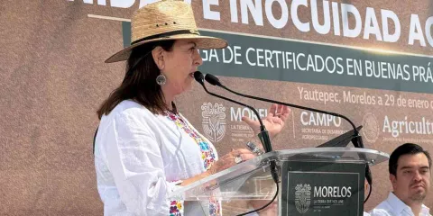 Recibe titular del rastro de Zacatepec certificado en materia de sanidad e inocuidad agroalimentaria